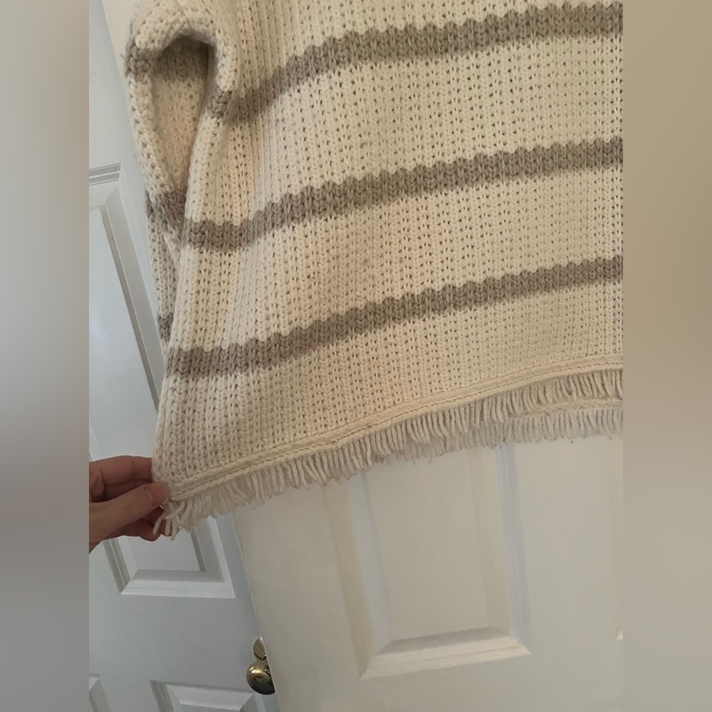 Madewell Striped Merino Wool/Alpaca Sweater - Picture 6 of 9